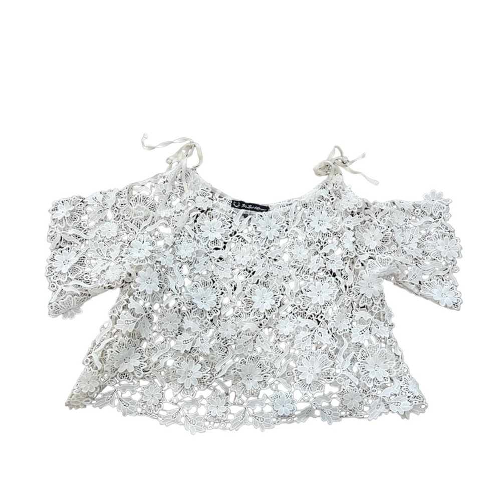 FOR LOVE AND LEMONS | white crochet top